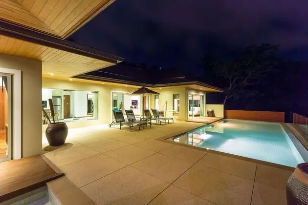 Deluxe Villa, 2 Yatak Odası, Kişiye Özel Havuzlu, Okyanus Manzaralı