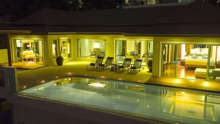 Deluxe Villa, 2 Yatak Odası, Kişiye Özel Havuzlu, Okyanus Manzaralı