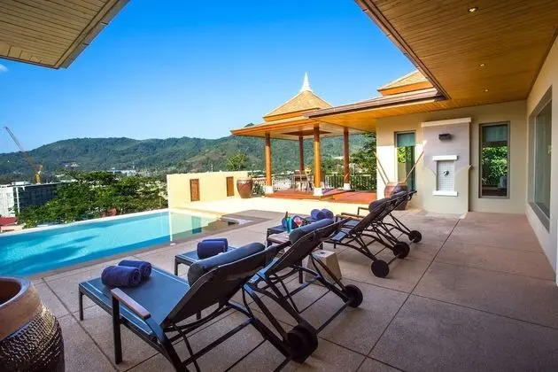 Deluxe Villa, 2 Yatak Odası, Kişiye Özel Havuzlu, Okyanus Manzaralı