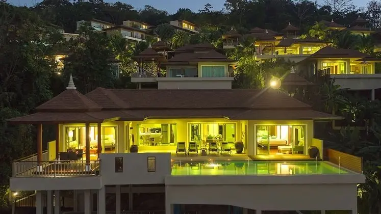Deluxe Villa, 2 Yatak Odası, Kişiye Özel Havuzlu, Okyanus Manzaralı