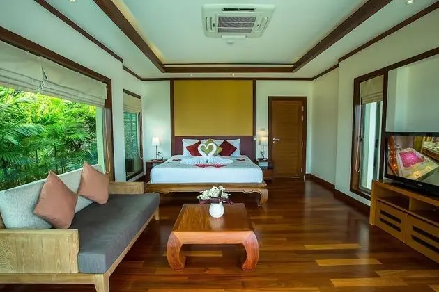 Deluxe Villa, 3 Yatak Odası, Kişiye Özel Havuzlu, Okyanus Manzaralı