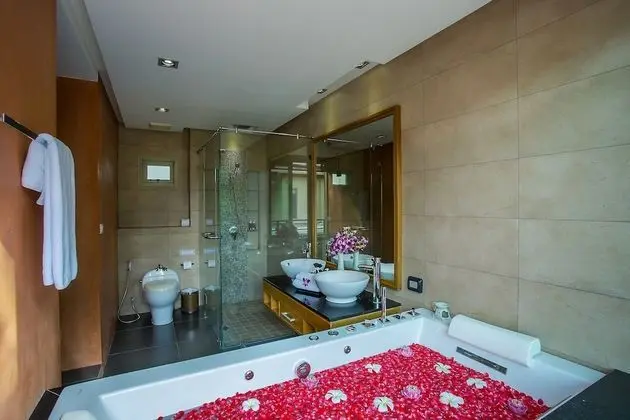 Deluxe Villa, 3 Yatak Odası, Kişiye Özel Havuzlu, Okyanus Manzaralı