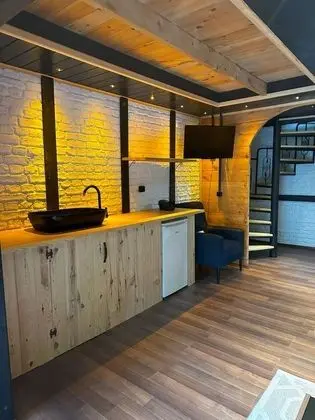 iki yatak odalı dağ evi
