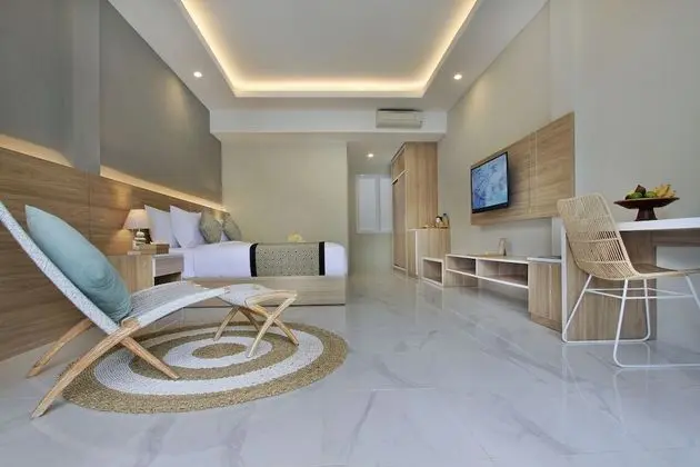 Deluxe Tek Büyük veya İki Ayrı Yataklı Oda, 1 En Büyük (King) Boy Yatak, Havuz Manzaralı