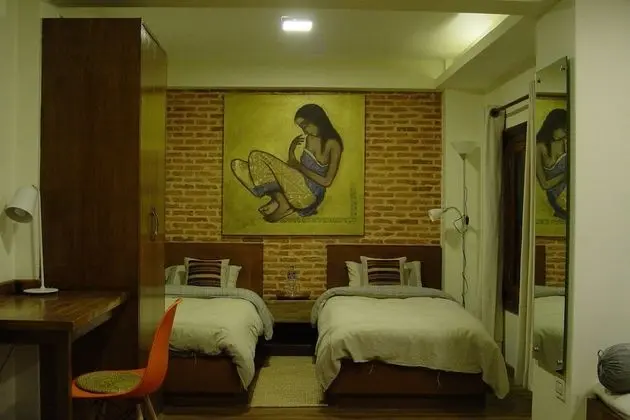 Comfort Stüdyo, 2 Tek Kişilik Yatak
