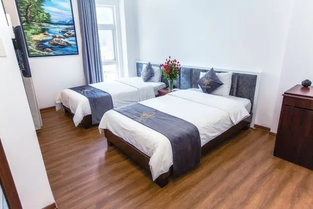 Deluxe Oda, 2 Çift Kişilik Yatak, Küvet, Şehir Manzaralı