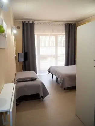 Deluxe Üç Kişilik Oda, 1 Yatak Odası, Özel Banyo, Bahçeli