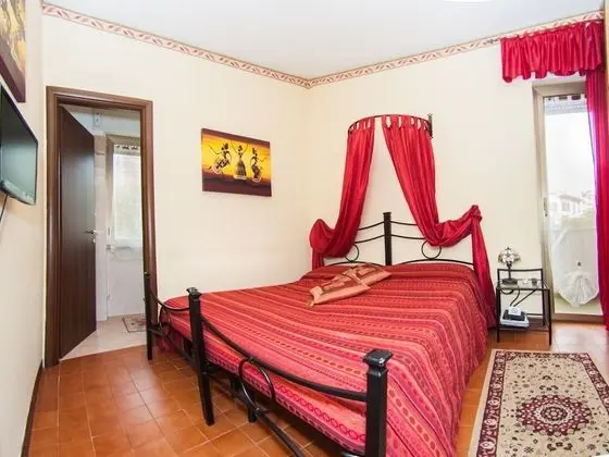 Luxury Tek Büyük Yataklı Oda, 1 Yatak Odası, Özel Banyo, Bahçe Manzaralı