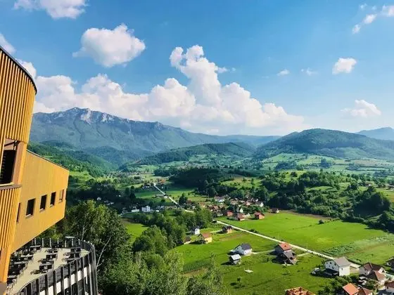 Deluxe Oda, 2 Tek Kişilik Yatak, Dağ Manzaralı