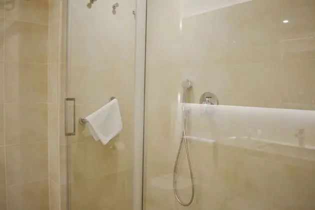 Single room ground floor with terrace, garden and pool view