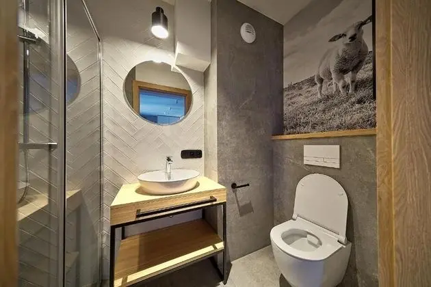 Deluxe Apart Daire, 1 En Büyük (King) Boy Yatak ve Çekyat, Balkon, Dağ Manzaralı