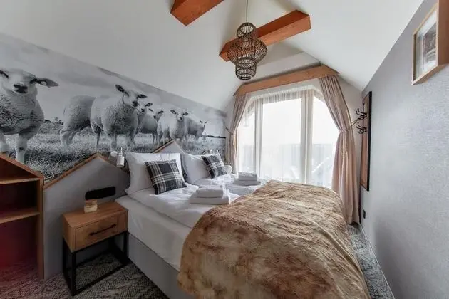 Deluxe Apart Daire, 1 En Büyük (King) Boy Yatak ve Çekyat, Dağ Manzaralı