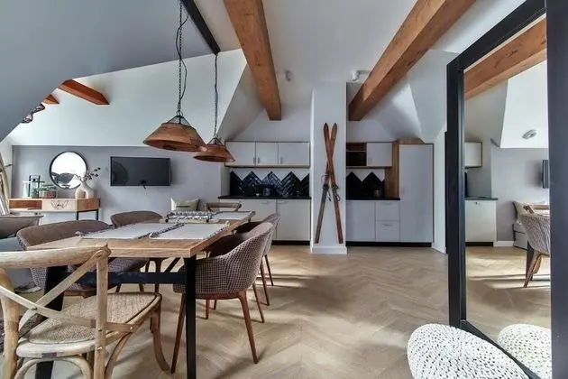 Deluxe Apart Daire, 1 En Büyük (King) Boy Yatak ve Çekyat, Dağ Manzaralı