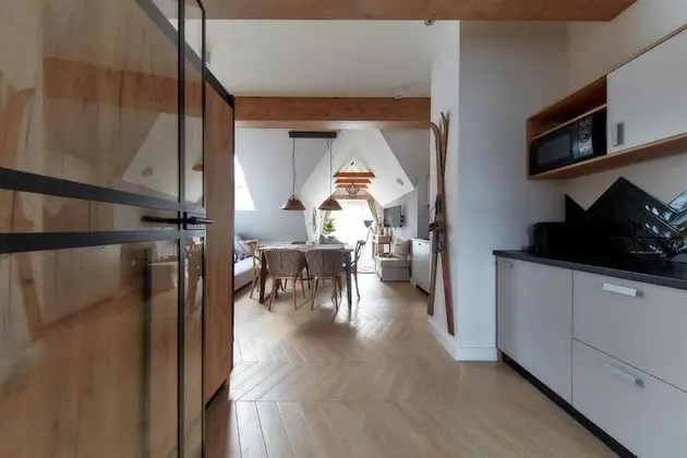 Deluxe Apart Daire, 1 En Büyük (King) Boy Yatak ve Çekyat, Dağ Manzaralı