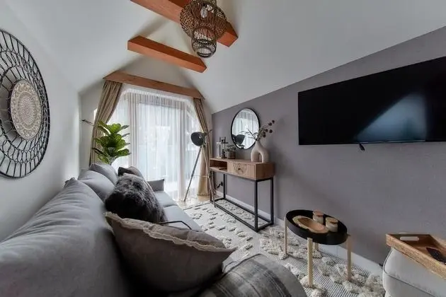 Deluxe Apart Daire, 1 En Büyük (King) Boy Yatak ve Çekyat, Dağ Manzaralı