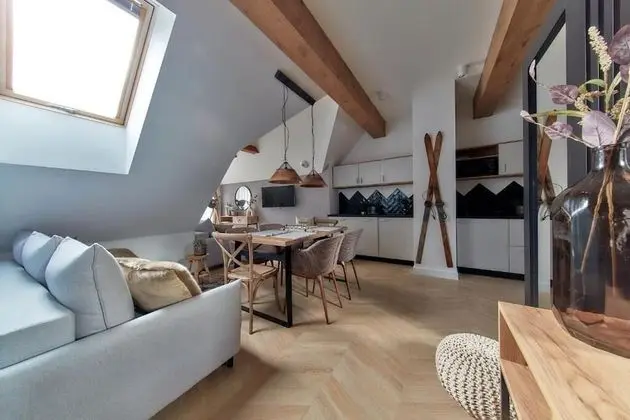 Deluxe Apart Daire, 1 En Büyük (King) Boy Yatak ve Çekyat, Dağ Manzaralı