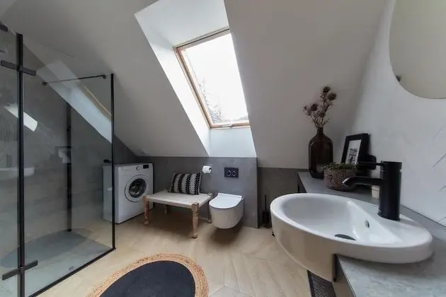 Deluxe Apart Daire, 1 En Büyük (King) Boy Yatak ve Çekyat, Dağ Manzaralı