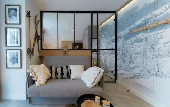 Superior Apart Daire, 1 Yatak Odası, Dağ Yamacı