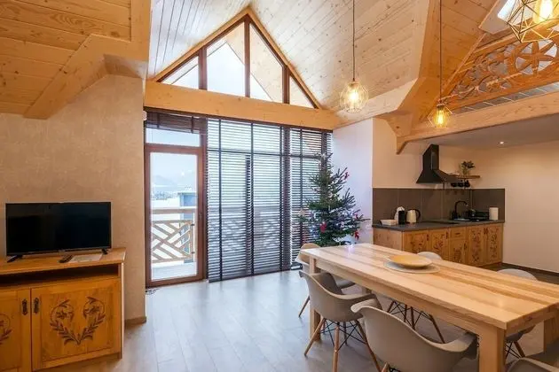 Deluxe Ev, 2 Yatak Odası, Küçük Mutfak, Dağ Manzaralı