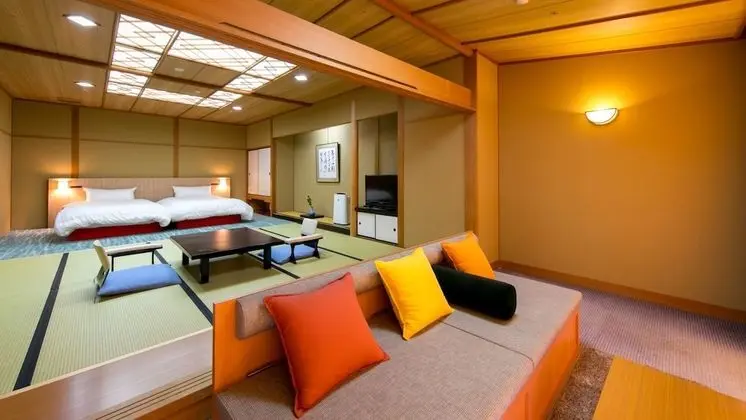 Premium Oda, 2 Yatak Odası, Sigara İçilmez, Okyanus Manzaralı (Japanese Style)
