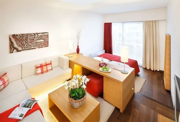Panoramic Tek Büyük Yataklı Oda, Balkon (Deluxe incl. SPA entrance)