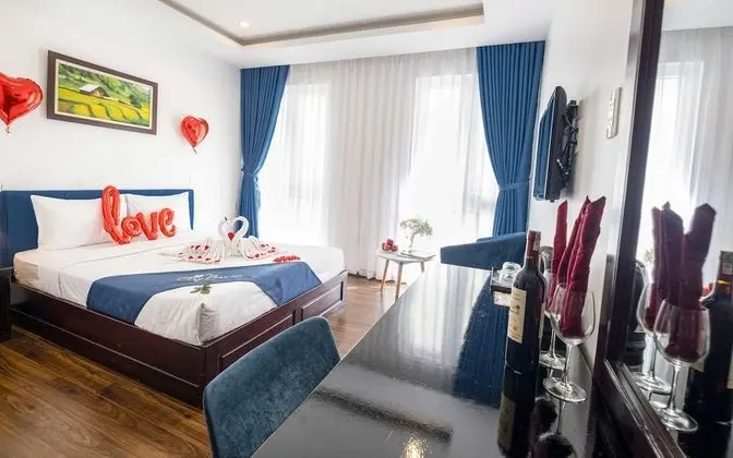 Family Oda, Bağlantılı Odalar, Kısmi Deniz Manzarası