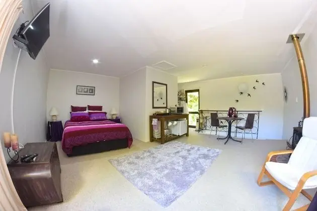 Luxury Oda, Şömine, Bahçe Manzaralı (Tree Tops)
