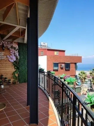 Family Dört Kişilik Oda, Balkon, Kısmi Deniz Manzarası