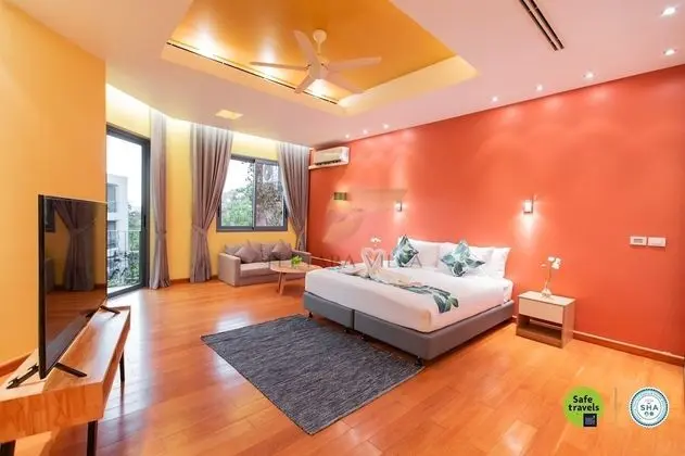 Family Villa, 4 Yatak Odası, Kısmi Deniz Manzaralı