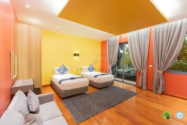 Family Villa, 4 Yatak Odası, Kısmi Deniz Manzaralı