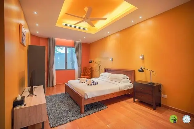 Family Villa, 5 Yatak Odası, Kısmi Deniz Manzaralı