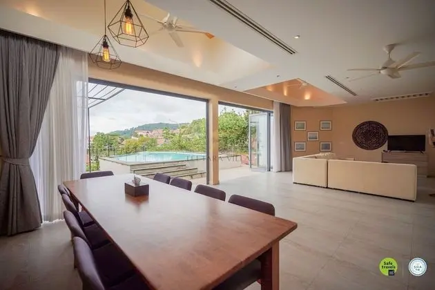 Family Villa, 5 Yatak Odası, Kısmi Deniz Manzaralı