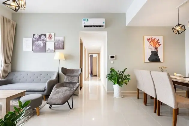 Apart Daire, 3 Yatak Odası (Free Swimming Pool & Gym)