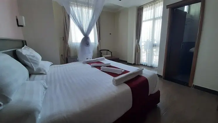Deluxe Tek Büyük Yataklı Oda, Balkon, Şehir Manzaralı
