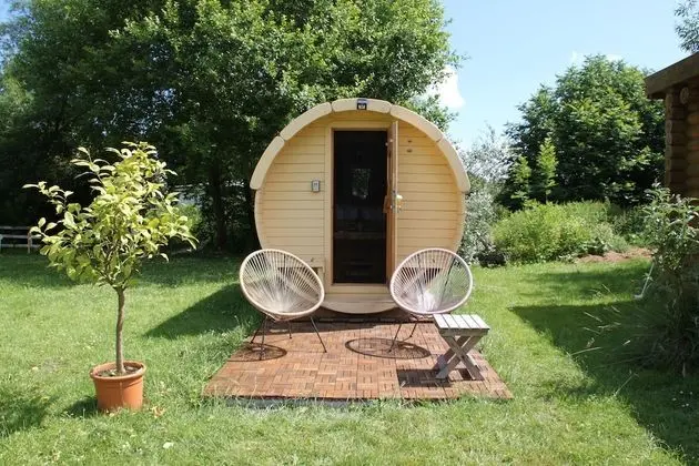 Economy Kulübe, Ortak Banyo, Bahçe Manzaralı (Schlaffass 2)