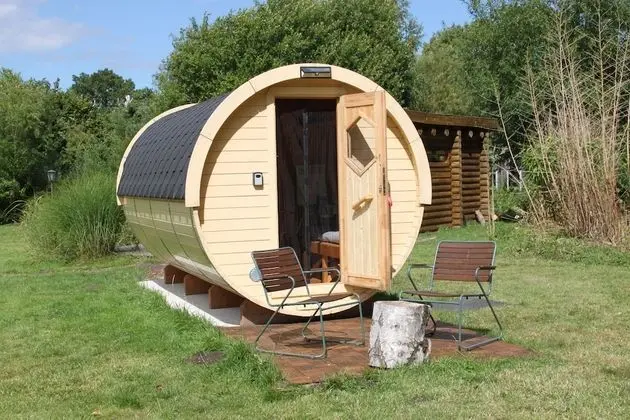 Standard Kulübe, Ortak Banyo, Bahçe Manzaralı (Schlaffass 4)