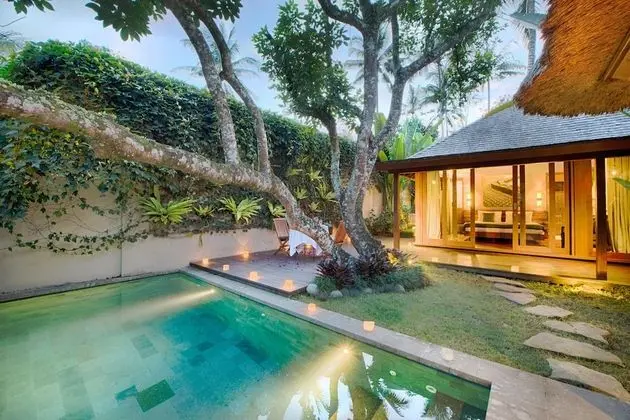 Pool Villa with Rice Field View and Complimentary Afternoon Tea