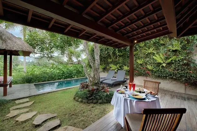 Pool Villa with Rice Field View and Complimentary Afternoon Tea