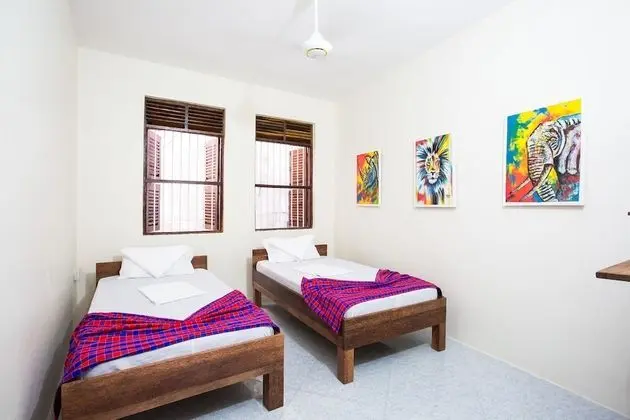 İki Ayrı Yataklı Oda, 2 Tek Kişilik Yatak, Ortak Banyo, Şehir Manzaralı