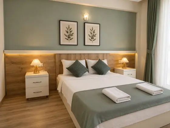 Standart Geniş Oda, Bahçe Manzaralı, Balkonlu