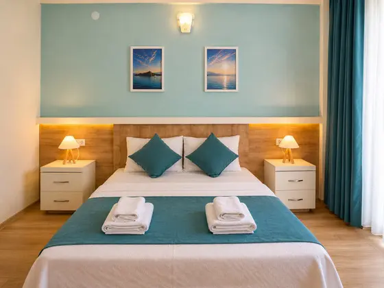 Standart Oda - Klimasız, Bahçe Manzaralı, Balkonlu