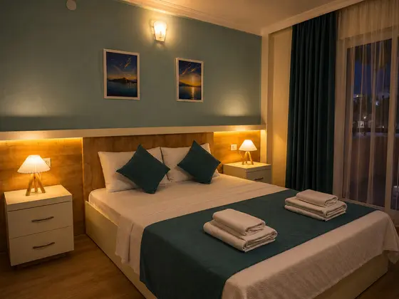 Standart Oda - Klimasız, Bahçe Manzaralı, Balkonlu