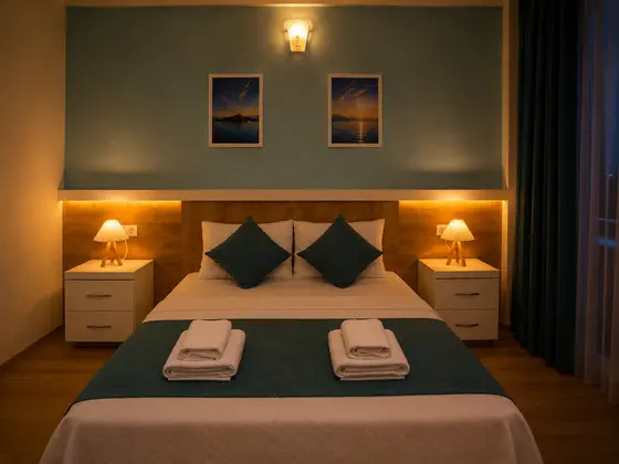Standart Oda - Klimasız, Bahçe Manzaralı, Balkonlu
