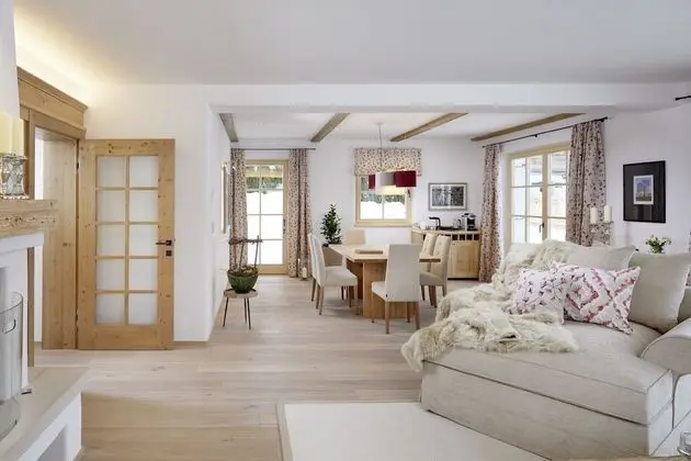 Superior Dağ Evi, 2 Yatak Odası, Bahçe Manzaralı, Bahçeli