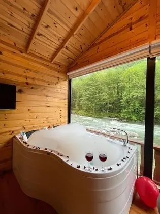Luxury Bungalov, 1 Yatak Odası, Sigara İçilebilir, Nehir Manzaralı