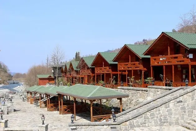 Luxury Bungalov, 2 Yatak Odası, Sigara İçilebilir, Nehir Manzaralı