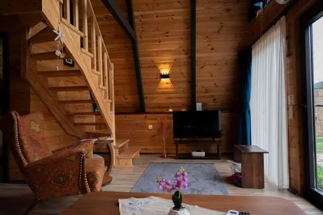 Jakuzili Bungalow , Dağ Manzaralı, Isıtmalı Özel Havuzlu