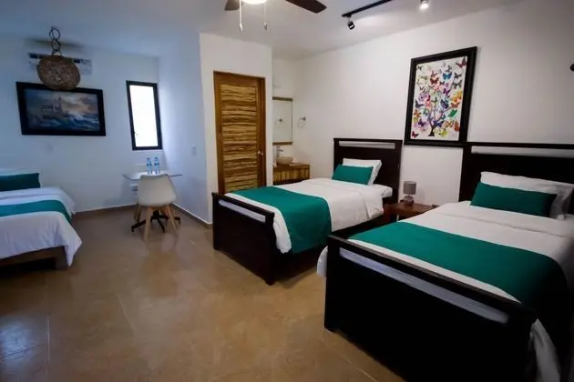 Deluxe Üç Kişilik Oda, Bahçe Manzaralı