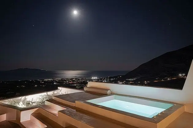 Luxury Villa, 1 Yatak Odası, Sıcak Su Havuzu, Deniz Manzaralı