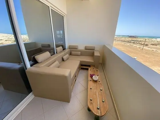 Deluxe Apart Daire, 2 Yatak Odası, Okyanus Manzaralı, Denize Sıfır